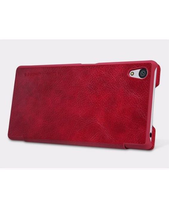 تصویر  کیف کلاسوری چرمی نیلکین مدل کیو آی ان برای گوشی سونی اکسپریا زد 5