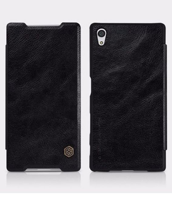 تصویر  کیف کلاسوری چرمی نیلکین مدل کیو آی ان برای گوشی سونی اکسپریا زد 5