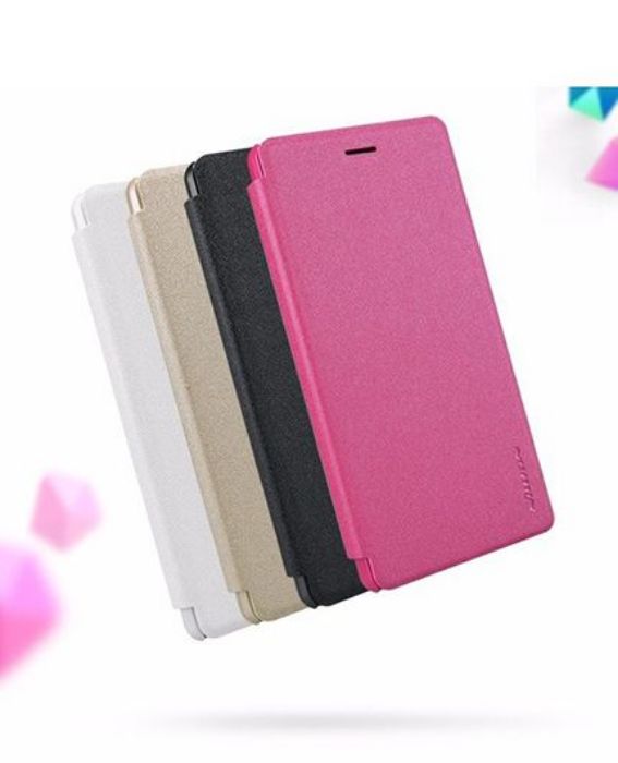 تصویر  کیف کلاسوری چرمی نیلکین مدل اسپارکل برای گوشی هواوی پی 8 لایت