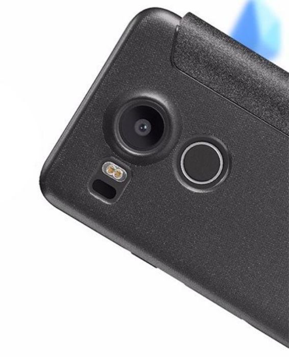 تصویر  کیف کلاسوری چرمی نیلکین مدل اسپارکل برای گوشی ال‌جی نکسوس 5 ایکس