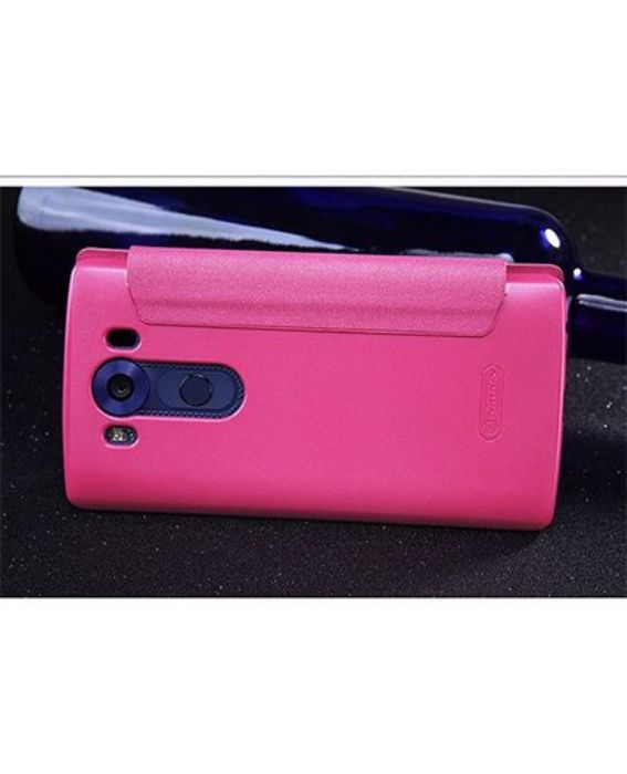 تصویر  کیف کلاسوری چرمی نیلکین مدل اسپارکل برای گوشی ال جی وی 10