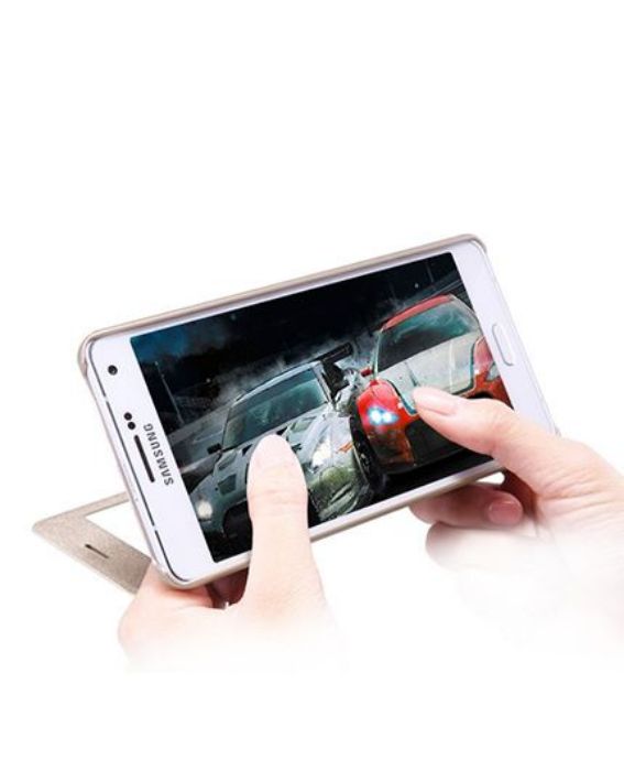 تصویر  کیف کلاسوری چرمی نیلکین مدل اسپارکل برای گوشی سامسونگ گلکسی آ 7