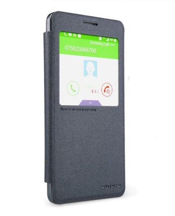 تصویر  کیف کلاسوری چرمی نیلکین مدل اسپارکل برای گوشی سامسونگ گلکسی آ 7