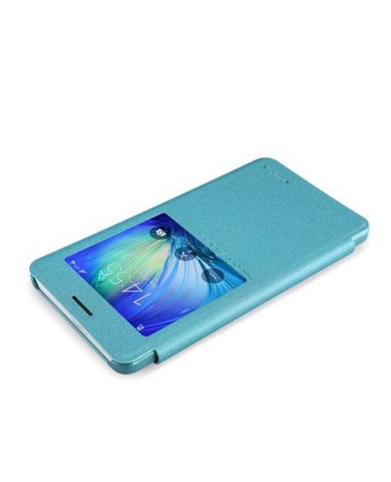 تصویر  کیف کلاسوری چرمی نیلکین مدل اسپارکل برای گوشی سامسونگ گلکسی آ 7