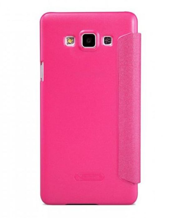 تصویر  کیف کلاسوری چرمی نیلکین مدل اسپارکل برای گوشی سامسونگ گلکسی آ 7