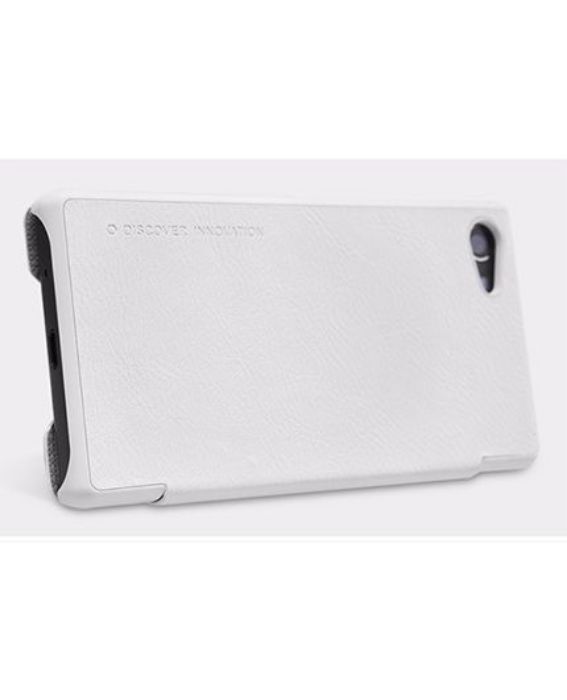 تصویر  کیف کلاسوری چرمی نیلکین مدل کیو آی ان برای گوشی سونی اکسپریا زد 5 کامپکت