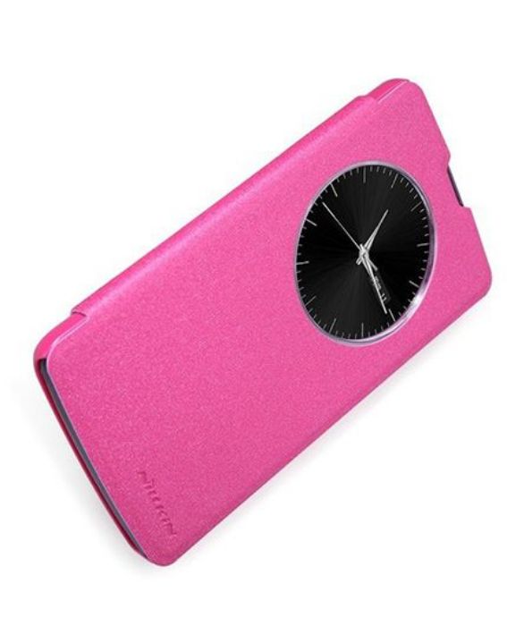 تصویر  کیف کلاسوری چرمی نیلکین مدل اسپارکل برای گوشی ال‌جی ال بلو