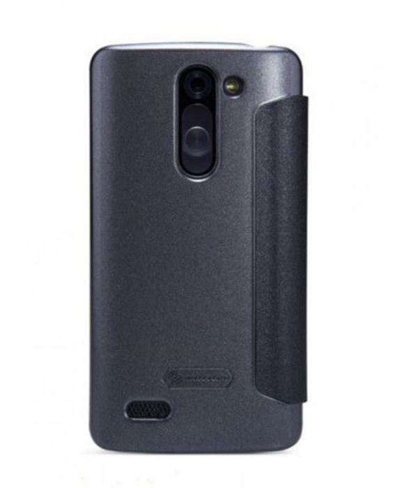 تصویر  کیف کلاسوری چرمی نیلکین مدل اسپارکل برای گوشی ال‌جی ال بلو