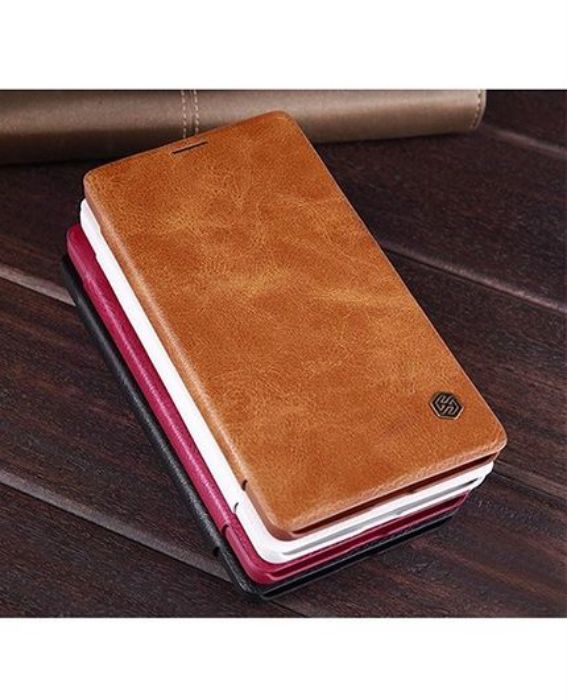 تصویر  کیف کلاسوری چرمی نیلکین مدل کیو آی ان برای گوشی مایکروسافت لومیا 950