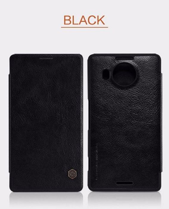 تصویر  کیف کلاسوری چرمی نیلکین مدل کیو آی ان برای گوشی مایکروسافت لومیا 950