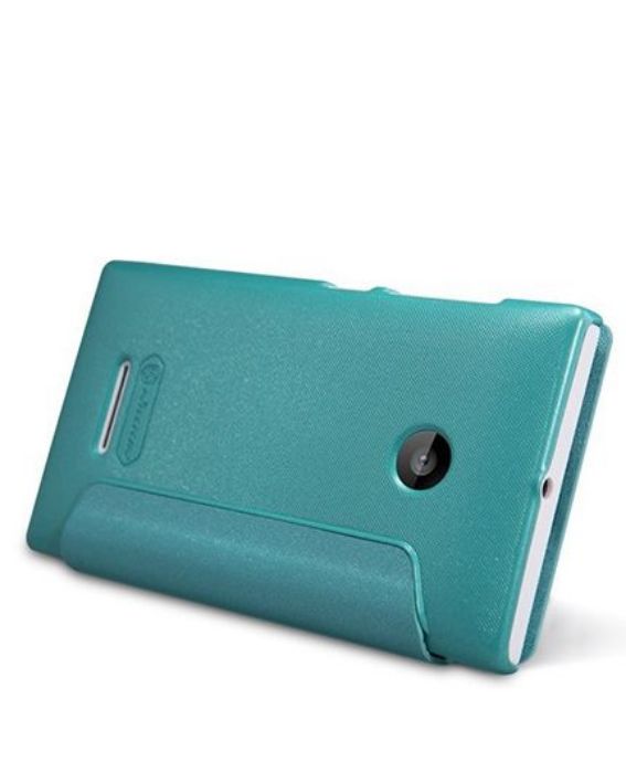 تصویر  کیف کلاسوری چرمی نیلکین مدل اسپارکل برای گوشی مایکروسافت لومیا 435