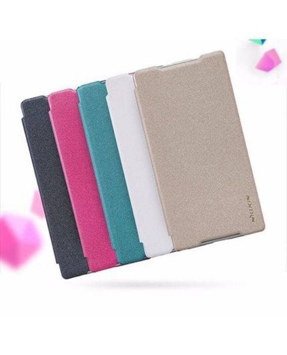 تصویر  کیف کلاسوری چرمی نیلکین مدل اسپارکل برای گوشی سونی اکسپریا زد 5