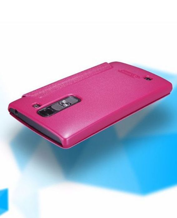 تصویر  کیف کلاسوری چرمی نیلکین مدل اسپارکل برای گوشی ال‌جی مگنا