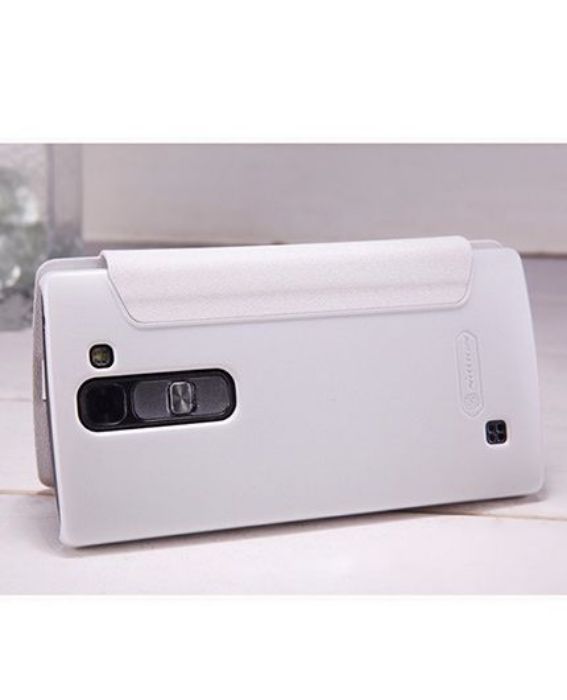 تصویر  کیف کلاسوری چرمی نیلکین مدل اسپارکل برای گوشی ال‌جی مگنا