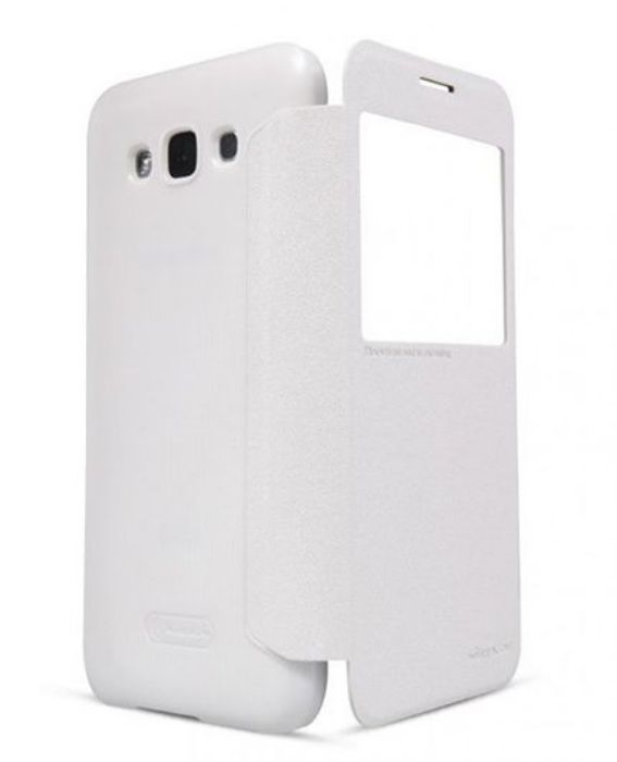 تصویر  کیف کلاسوری چرمی نیلکین مدل اسپارکل برای گوشی سامسونگ گلکسی ایی 7