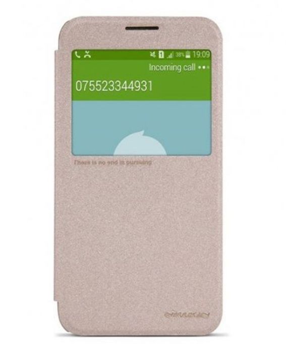 تصویر  کیف کلاسوری چرمی نیلکین مدل اسپارکل برای گوشی سامسونگ گلکسی ایی 7