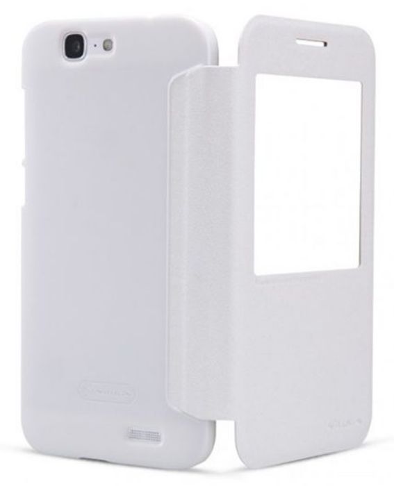 تصویر  کیف کلاسوری چرمی نیلکین مدل اسپارکل برای گوشی هواوی اسند جی 7