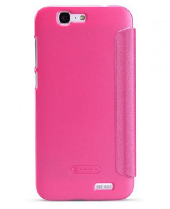 تصویر  کیف کلاسوری چرمی نیلکین مدل اسپارکل برای گوشی هواوی اسند جی 7