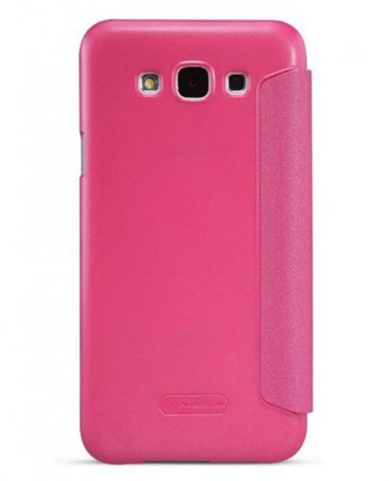 تصویر  کیف کلاسوری چرمی نیلکین مدل اسپارکل برای گوشی سامسونگ گلکسی ایی 5