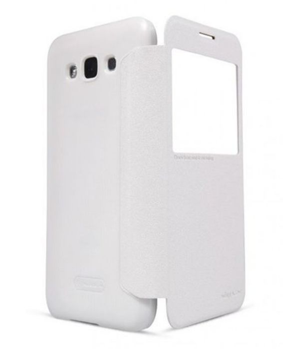 تصویر  کیف کلاسوری چرمی نیلکین مدل اسپارکل برای گوشی سامسونگ گلکسی ایی 5