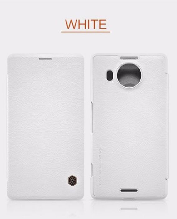 تصویر  کیف کلاسوری چرمی نیلکین مدل کیو آی ان برای گوشی مایکروسافت لومیا 950 ایکس ال