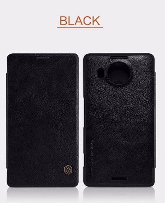 تصویر  کیف کلاسوری چرمی نیلکین مدل کیو آی ان برای گوشی مایکروسافت لومیا 950 ایکس ال