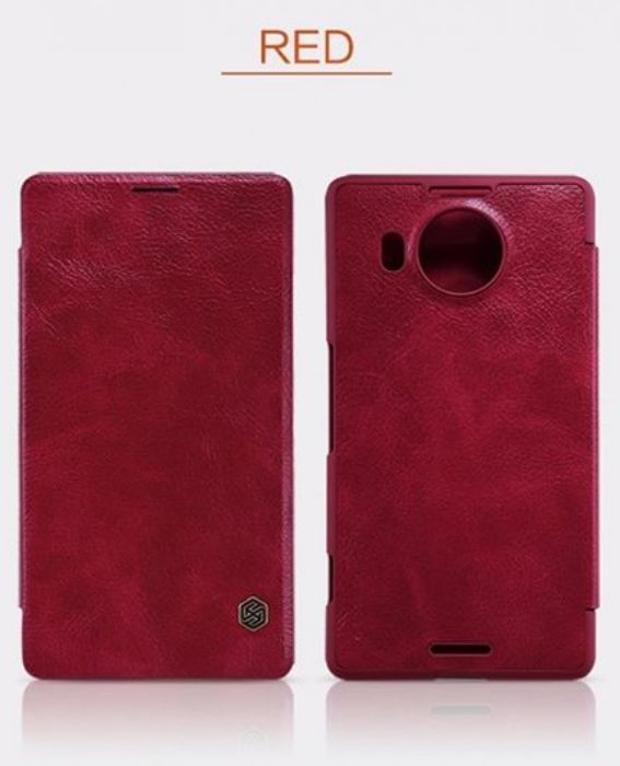 تصویر  کیف کلاسوری چرمی نیلکین مدل کیو آی ان برای گوشی مایکروسافت لومیا 950 ایکس ال