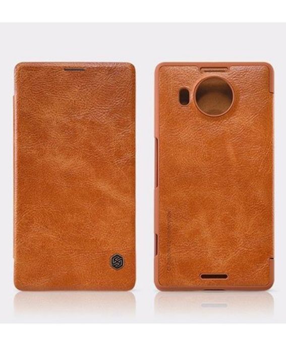 تصویر  کیف کلاسوری چرمی نیلکین مدل کیو آی ان برای گوشی مایکروسافت لومیا 950 ایکس ال