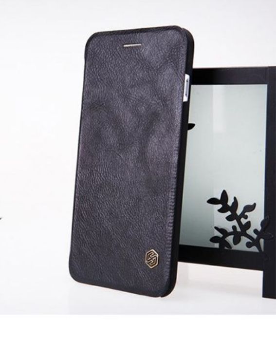 تصویر  کیف کلاسوری چرمی نیلکین مدل کیو آی ان برای گوشی اپل آیفون 6 پلاس