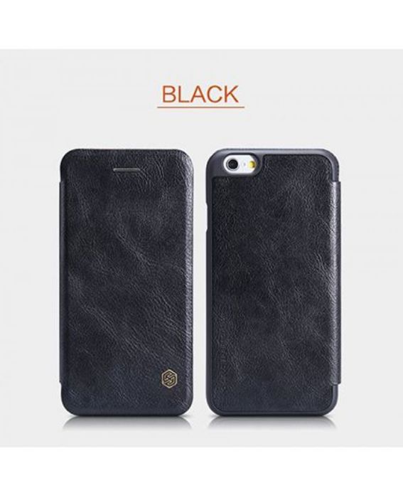 تصویر  کیف کلاسوری چرمی نیلکین مدل کیو آی ان برای گوشی اپل آیفون 6 پلاس