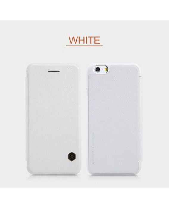 تصویر  کیف کلاسوری چرمی نیلکین مدل کیو آی ان برای گوشی اپل آیفون 6 پلاس