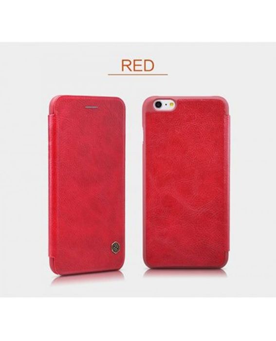 تصویر  کیف کلاسوری چرمی نیلکین مدل کیو آی ان برای گوشی اپل آیفون 6 پلاس