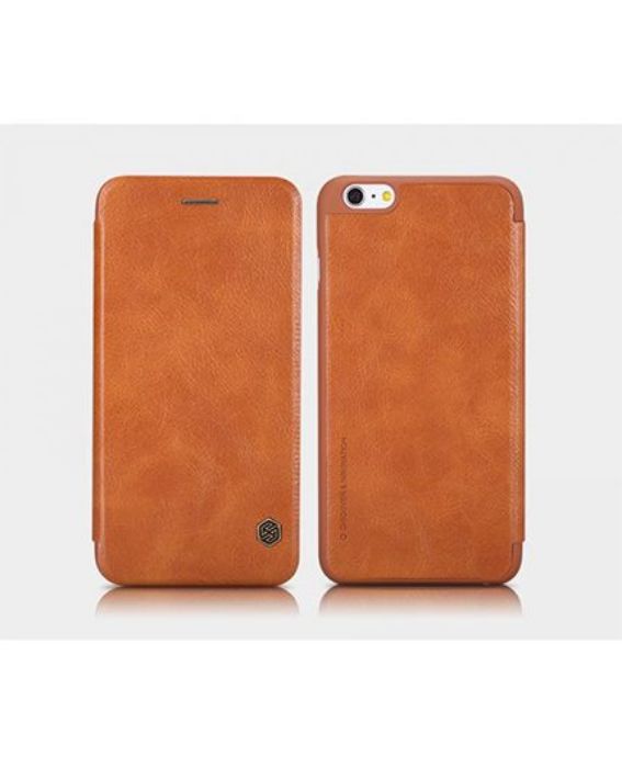تصویر  کیف کلاسوری چرمی نیلکین مدل کیو آی ان برای گوشی اپل آیفون 6 پلاس