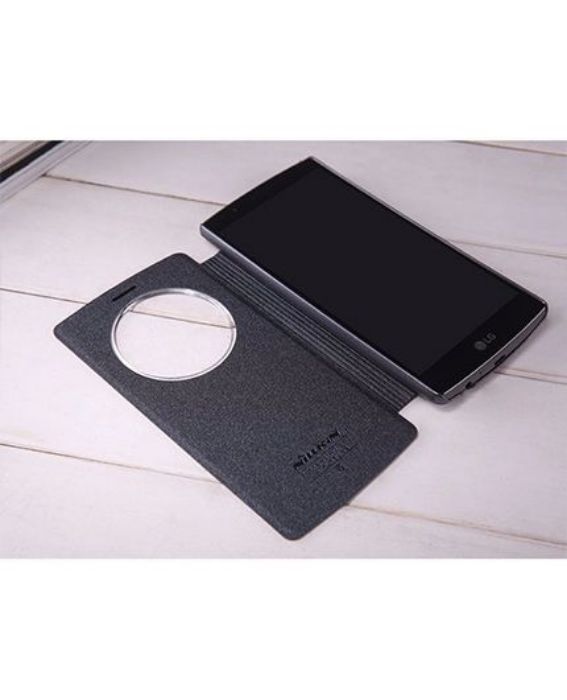 تصویر  کیف کلاسوری چرمی نیلکین مدل فرش برای گوشی ال‌جی جی 4