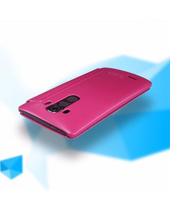 تصویر  کیف کلاسوری چرمی نیلکین مدل فرش برای گوشی ال‌جی جی 4