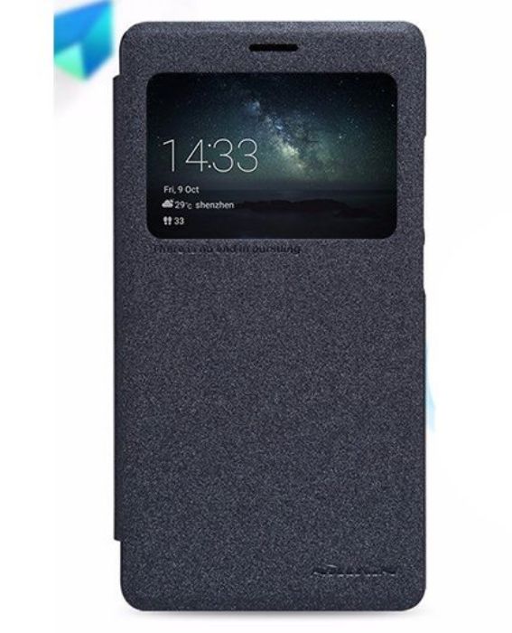 تصویر  کیف کلاسوری چرمی نیلکین مدل اسپارکل برای گوشی هواوی میت اس