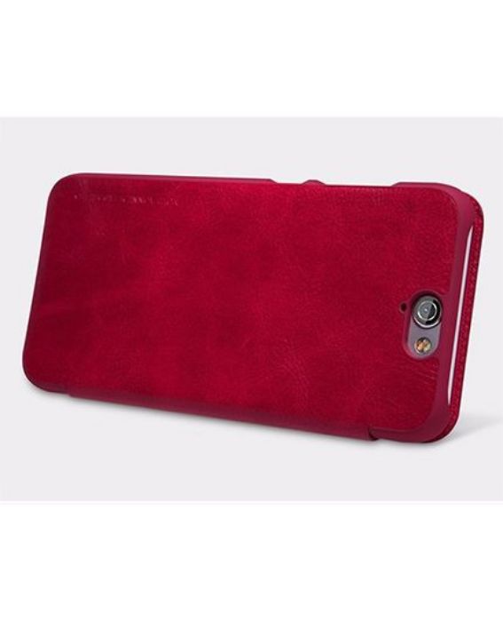 تصویر  کیف کلاسوری چرمی نیلکین مدل کیو آی ان برای گوشی اچ تی سی وان آ 9