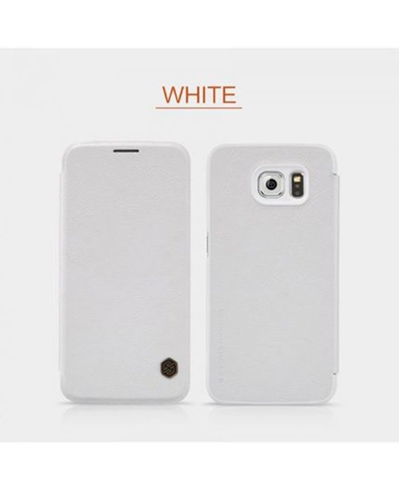 تصویر  کیف کلاسوری چرمی نیلکین مدل کیو آی ان برای گوشی سامسونگ گلکسی اس 6