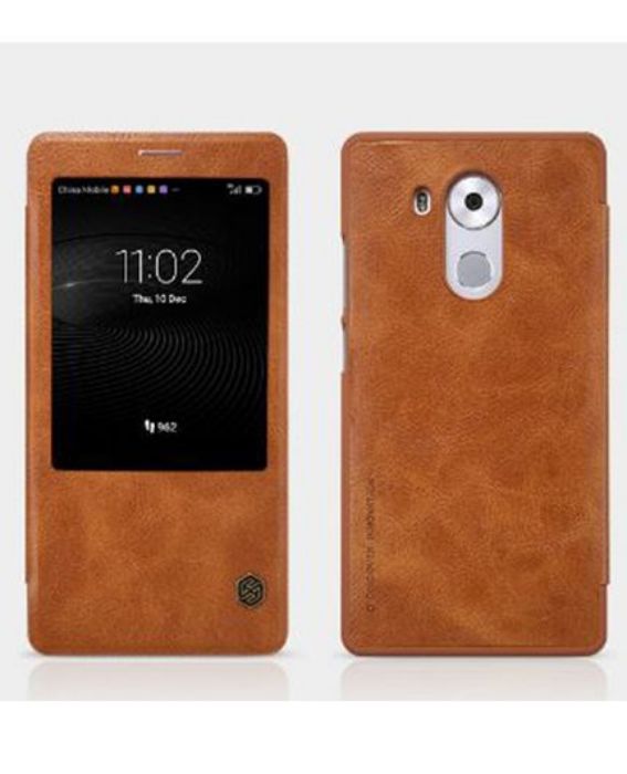 تصویر  کیف کلاسوری چرمی نیلکین مدل کیو آی ان برای گوشی هواوی اسند میت 8