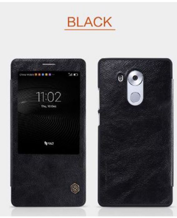 تصویر  کیف کلاسوری چرمی نیلکین مدل کیو آی ان برای گوشی هواوی اسند میت 8