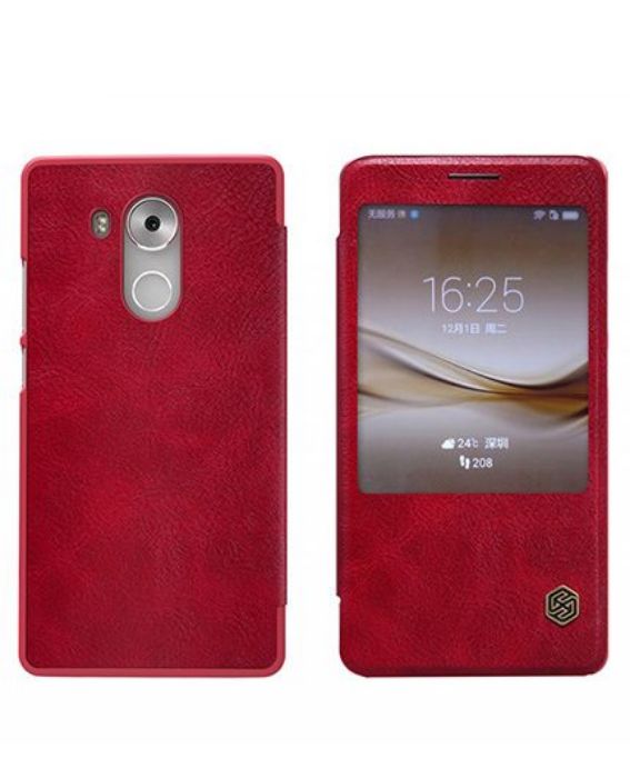 تصویر  کیف کلاسوری چرمی نیلکین مدل کیو آی ان برای گوشی هواوی اسند میت 8