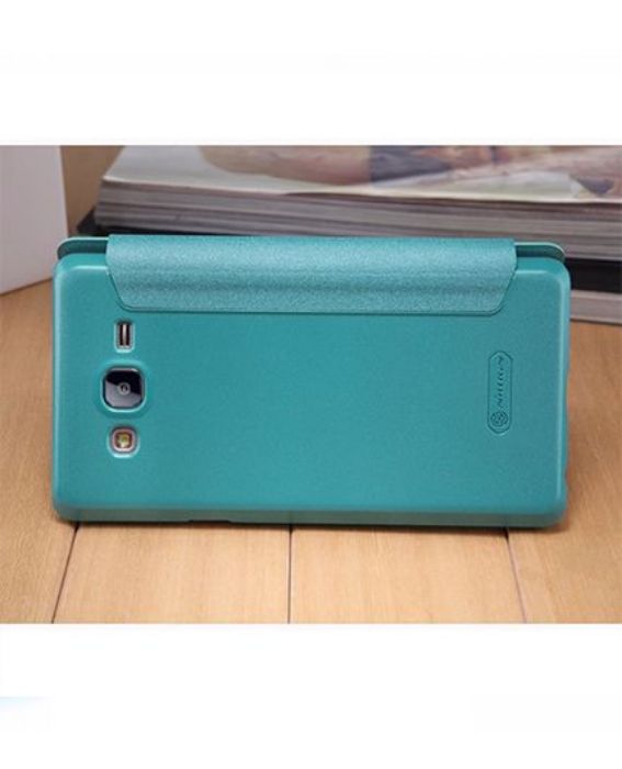 تصویر  کیف کلاسوری چرمی نیلکین مدل اسپارکل برای گوشی سامسونگ گلکسی آن 7