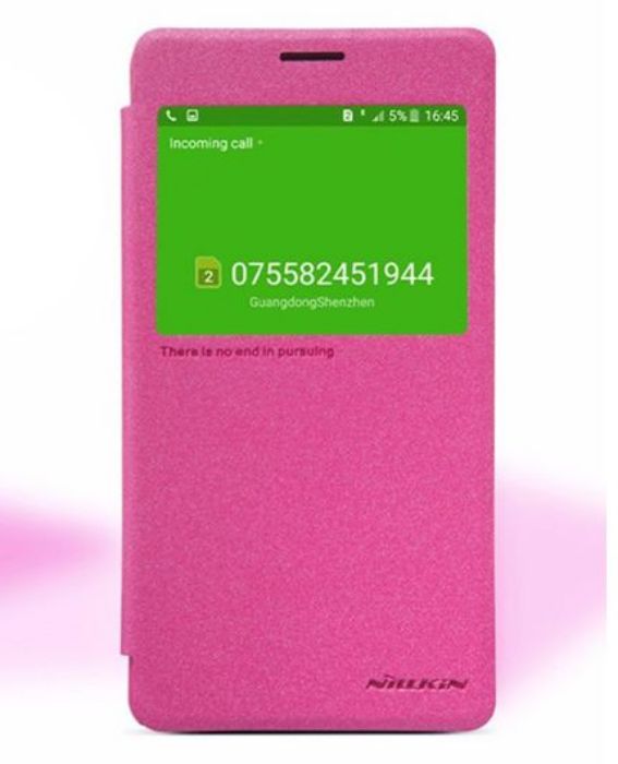 تصویر  کیف کلاسوری چرمی نیلکین مدل اسپارکل برای گوشی سامسونگ گلکسی آن 7