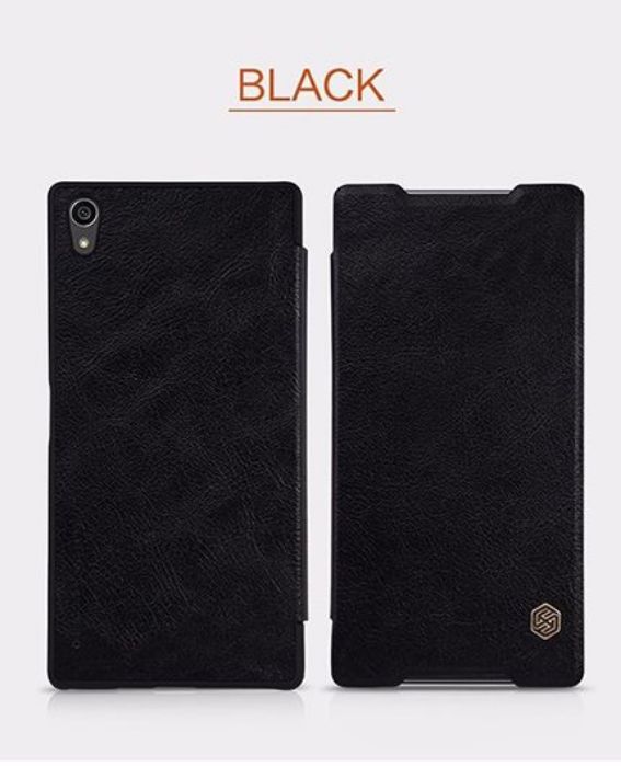 تصویر  کیف کلاسوری چرمی نیلکین مدل کیو آی ان برای گوشی سونی اکسپریا زد 5 پریمیوم