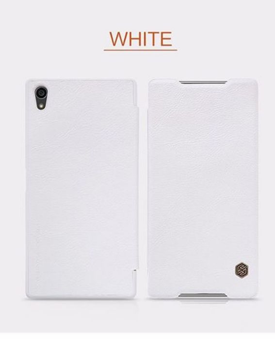 تصویر  کیف کلاسوری چرمی نیلکین مدل کیو آی ان برای گوشی سونی اکسپریا زد 5 پریمیوم