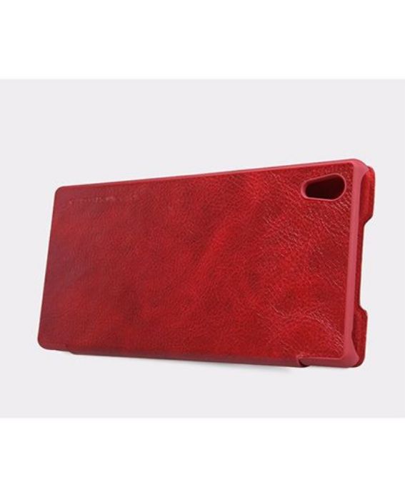 تصویر  کیف کلاسوری چرمی نیلکین مدل کیو آی ان برای گوشی سونی اکسپریا زد 5 پریمیوم