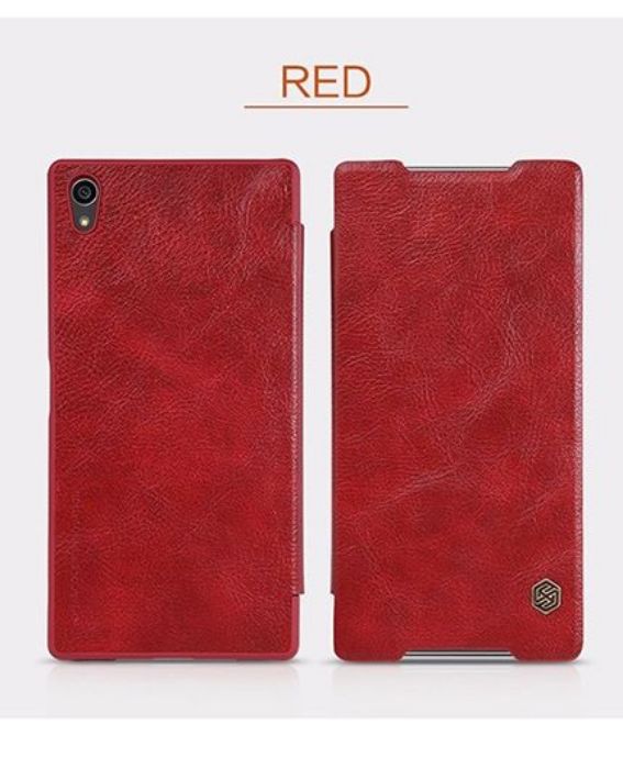 تصویر  کیف کلاسوری چرمی نیلکین مدل کیو آی ان برای گوشی سونی اکسپریا زد 5 پریمیوم