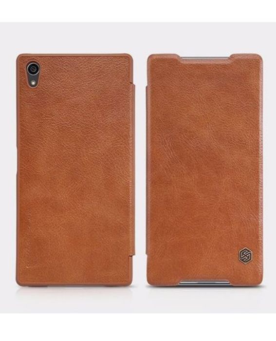 تصویر  کیف کلاسوری چرمی نیلکین مدل کیو آی ان برای گوشی سونی اکسپریا زد 5 پریمیوم