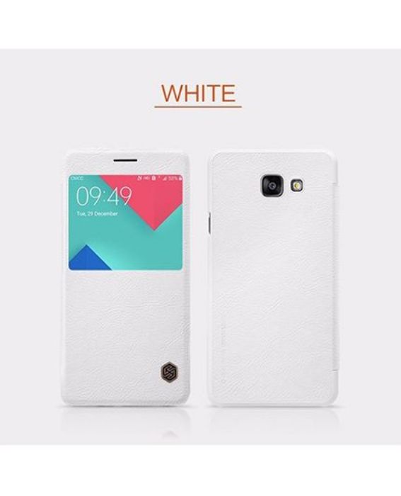 تصویر  کیف کلاسوری چرمی نیلکین مدل کیو آی ان برای گوشی سامسونگ گلکسی آ 9  - مدل 2016