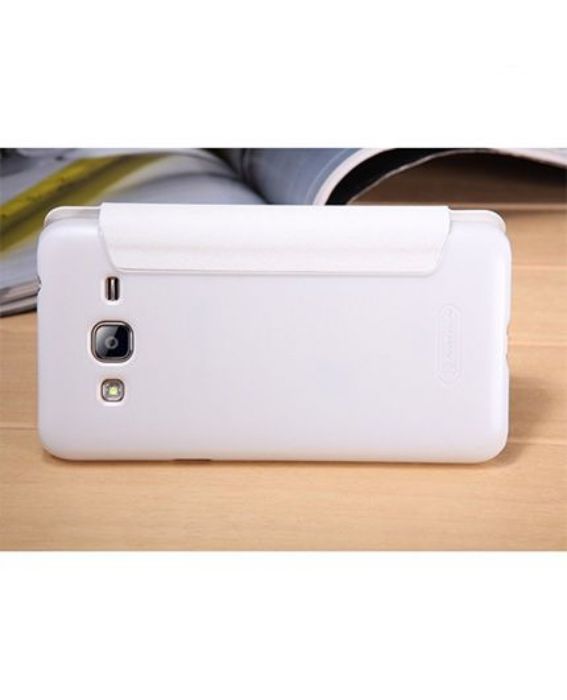 تصویر  کیف کلاسوری چرمی نیلکین مدل اسپارکل برای گوشی سامسونگ گلکسی جی 3